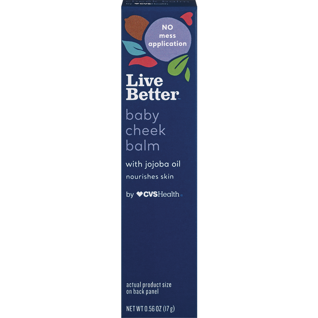 slide 1 of 1, Live Better Baby Cheek Balm Stick, 0.56 oz