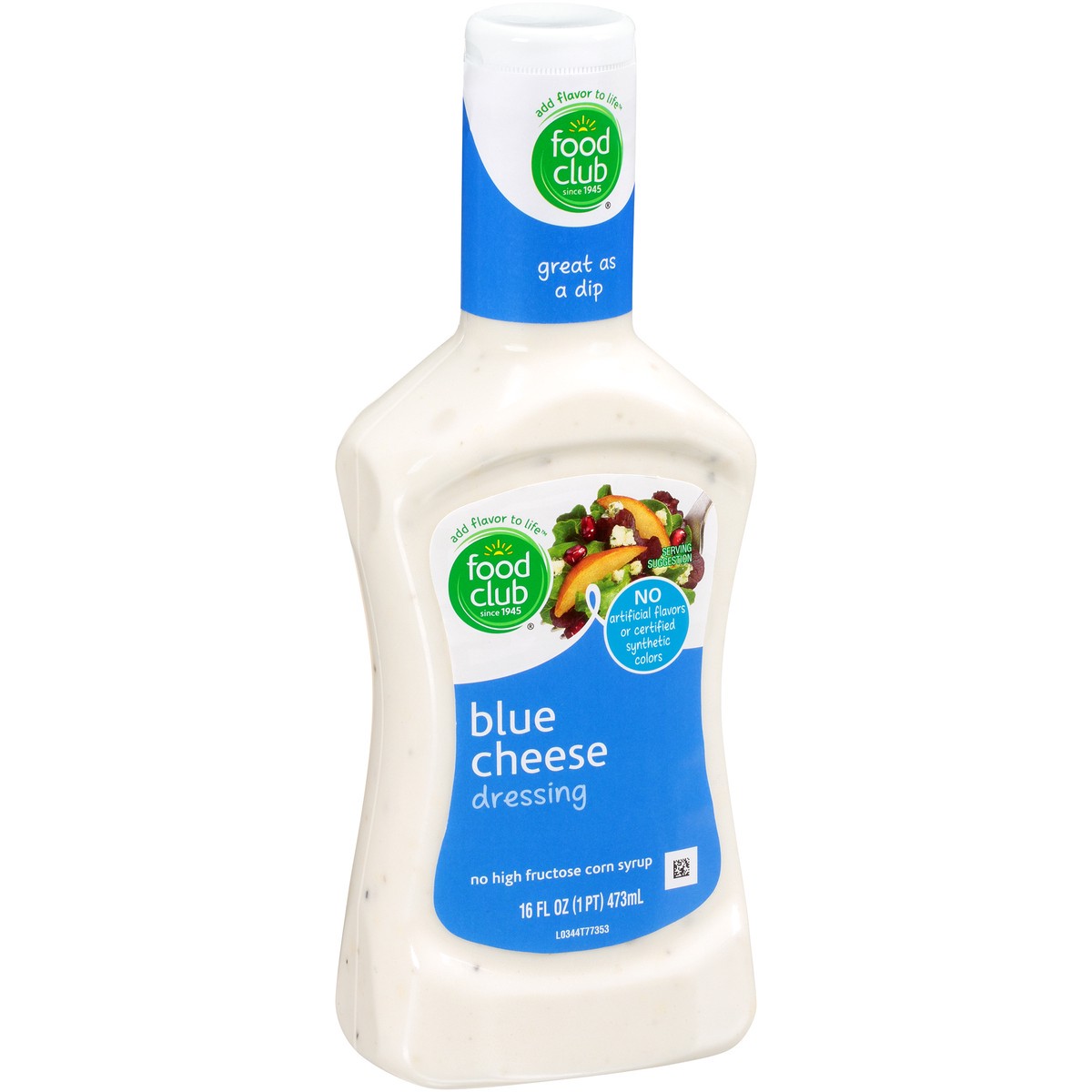 slide 2 of 10, Food Club Salad Dressing - Bleu Cheese, 16 fl oz