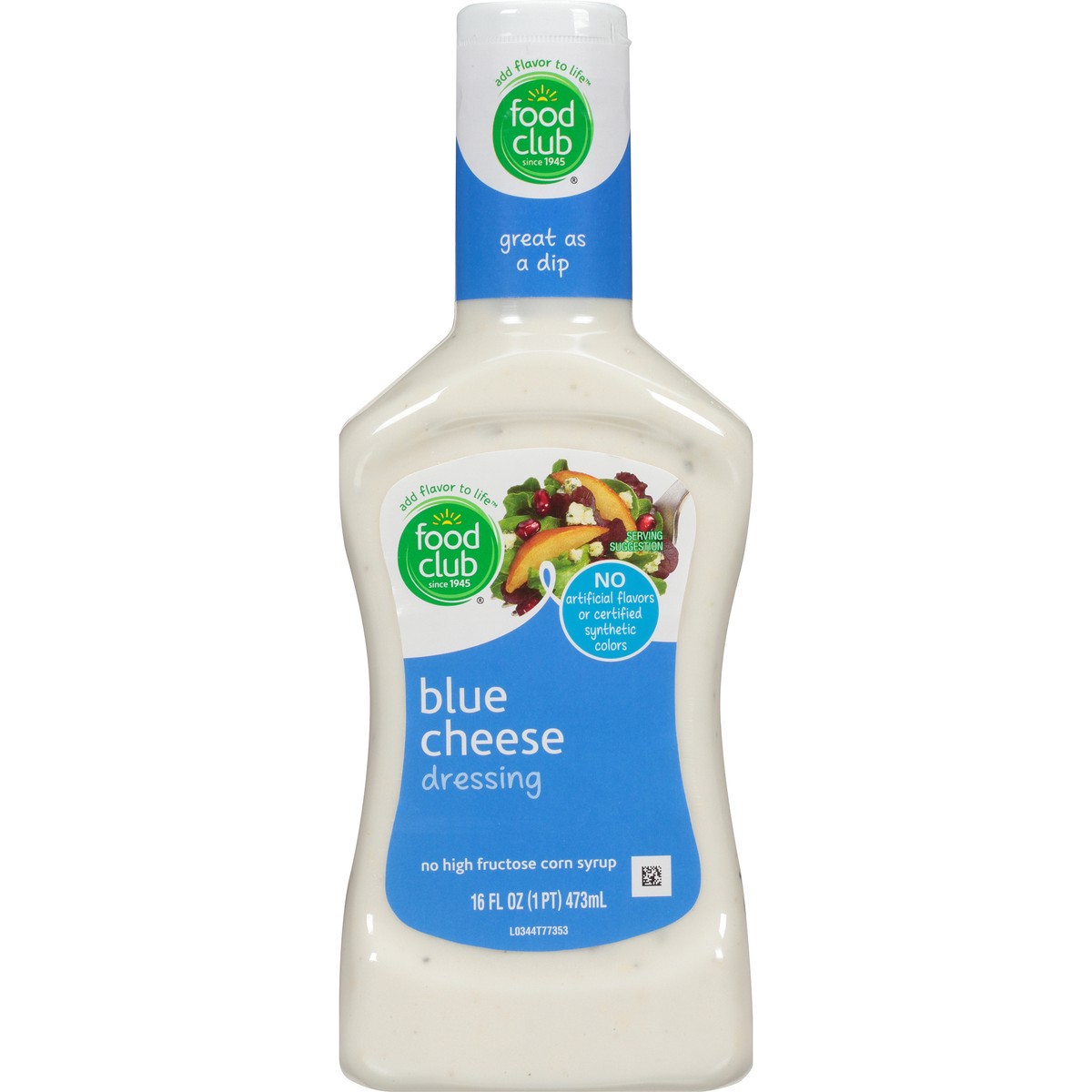 slide 4 of 10, Food Club Salad Dressing - Bleu Cheese, 16 fl oz