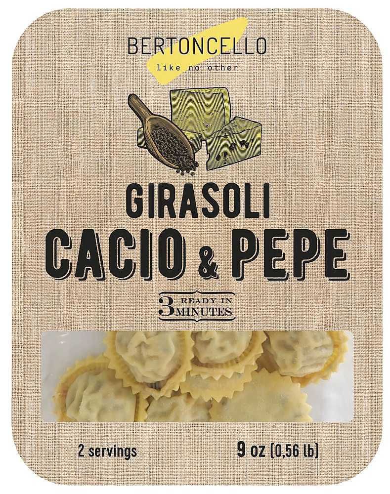 slide 1 of 1, Bertoncello Girasoli Cacio & Pepe, 9 oz