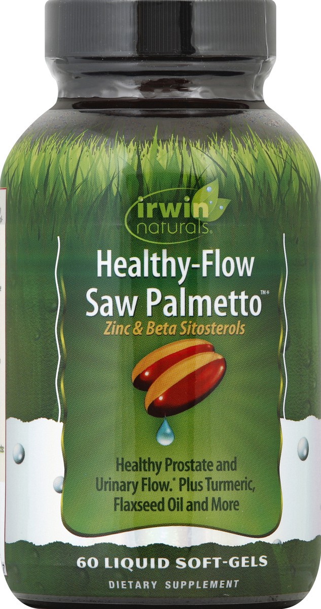 slide 5 of 6, Irwin Naturals Saw Palmetto 60 ea, 60 ct