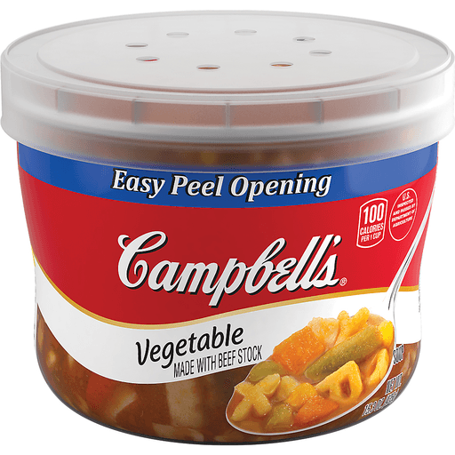 slide 1 of 1, Campbell's Vegetable Soup, 15.4 oz