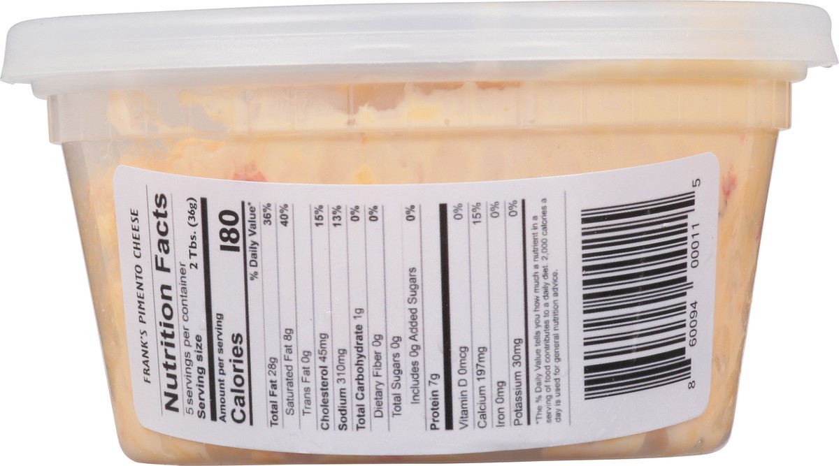 slide 5 of 13, Frank's Goods to Go Slightly Spicy Pimento Cheese 10 oz, 10 oz