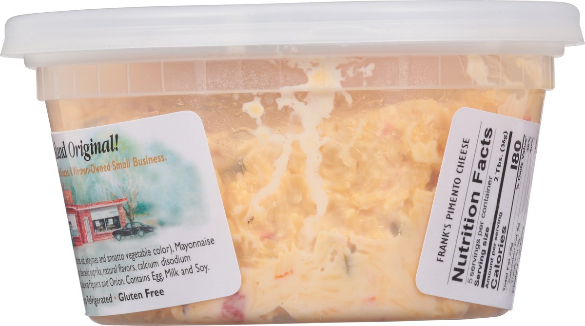 slide 10 of 13, Frank's Goods to Go Slightly Spicy Pimento Cheese 10 oz, 10 oz