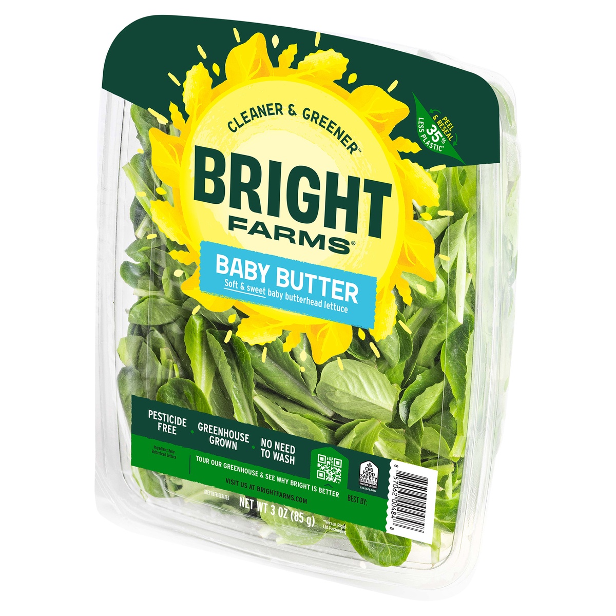 slide 3 of 6, Bright Farms Baby Butter Butterhead Lettuce, 4 oz