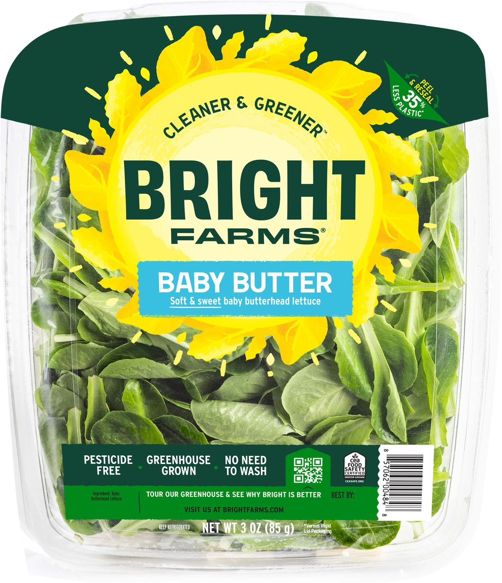 slide 5 of 6, Bright Farms Baby Butter Butterhead Lettuce, 4 oz