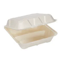 Re.Source Molded Fiber 9x9 3 Compartment Container