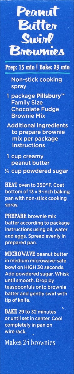 slide 8 of 9, Pillsbury Chocolate Fudge Brownie Mix, 18.4 oz Box, 18.4 oz