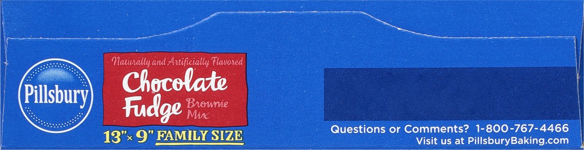 slide 5 of 9, Pillsbury Chocolate Fudge Brownie Mix, 18.4 oz Box, 18.4 oz