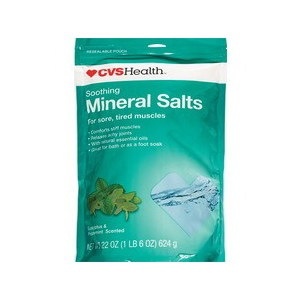 slide 1 of 1, CVS Health Soothing Mineral Salts, 22 oz