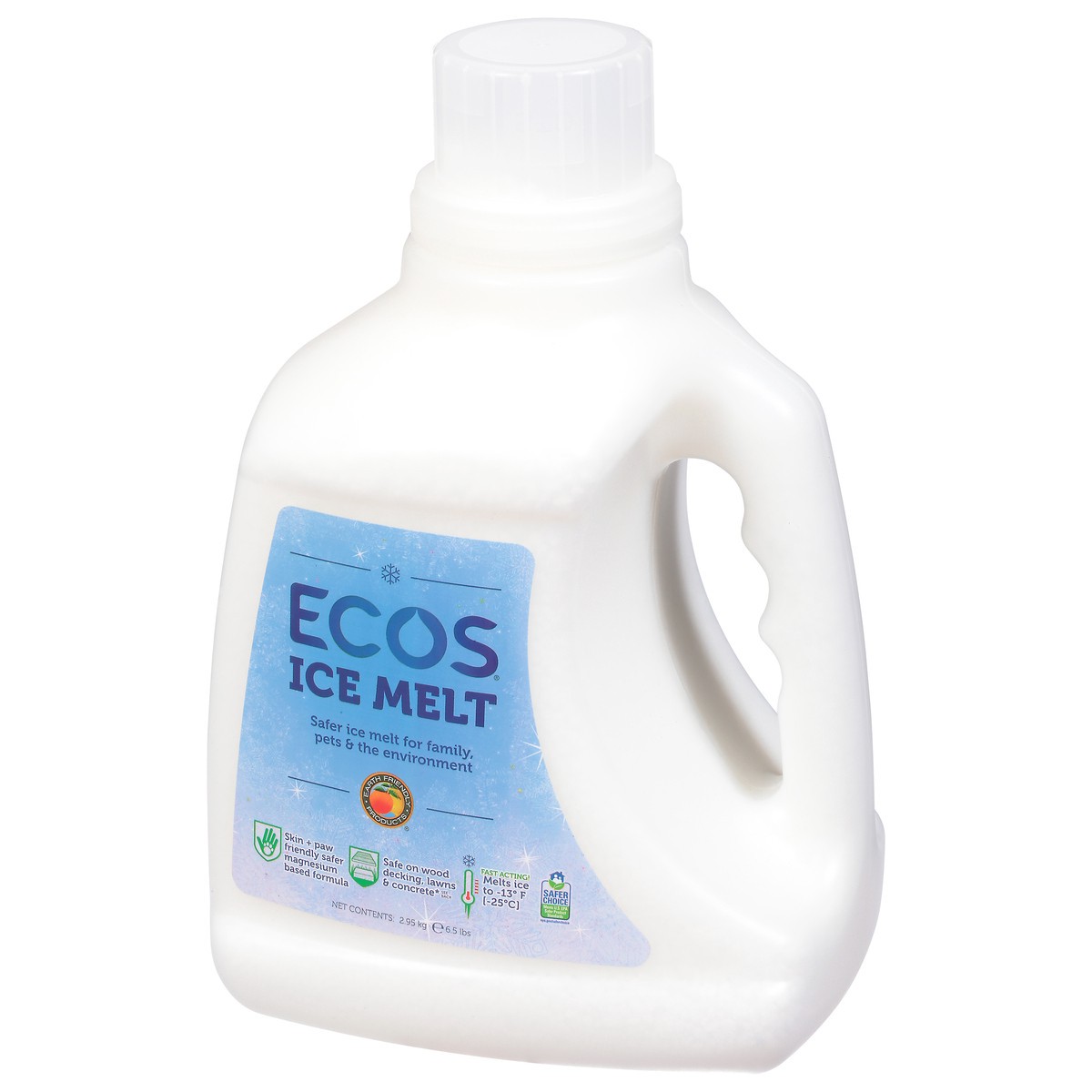 slide 9 of 13, ECOS Ice Melt 6.5 lb, 6.5 lb