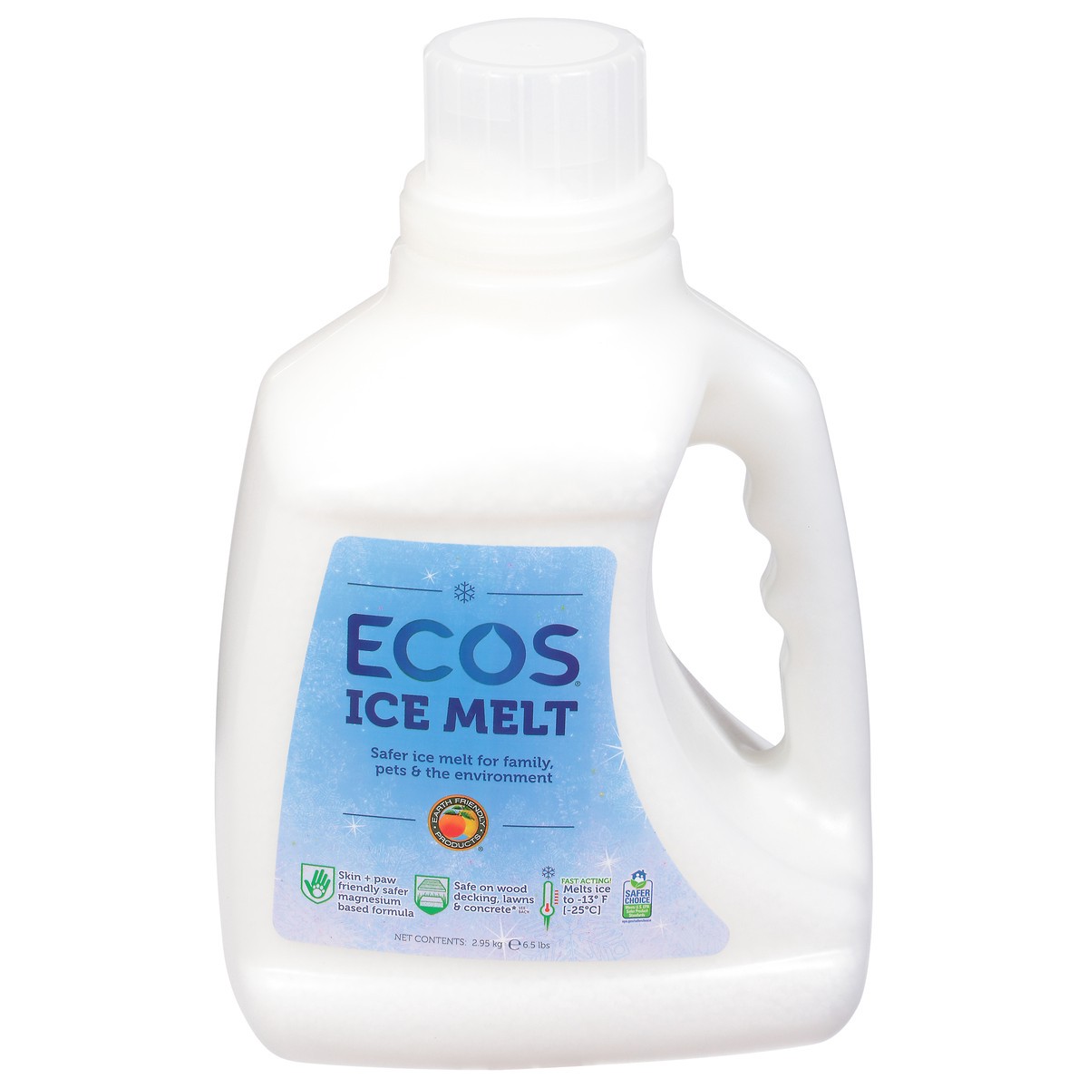 slide 1 of 13, ECOS Ice Melt 6.5 lb, 6.5 lb