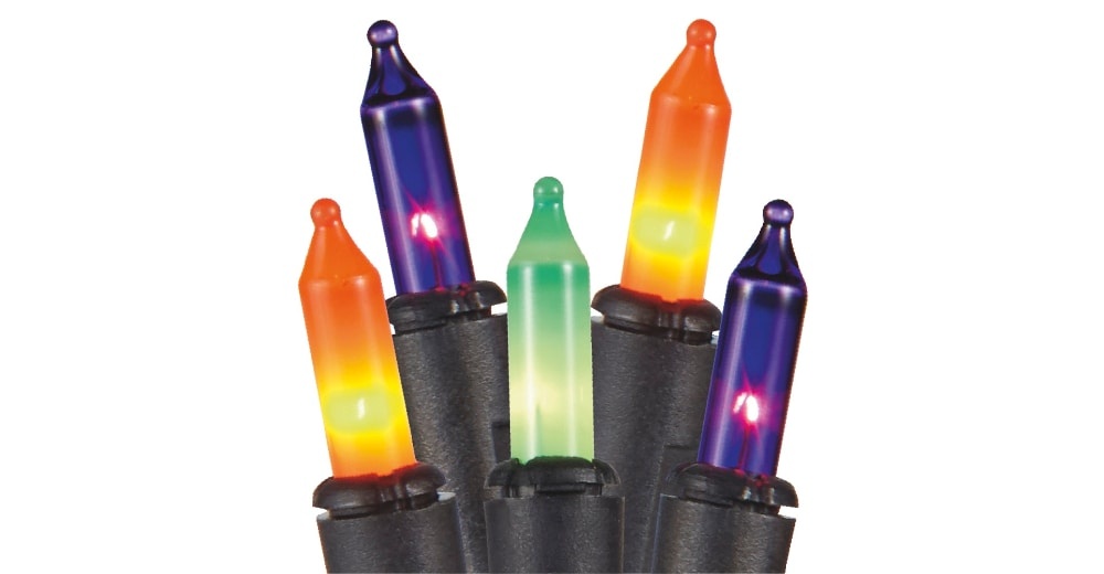 slide 1 of 1, Holiday Home Mini Multicolor Twinkle Lights, 70 ct