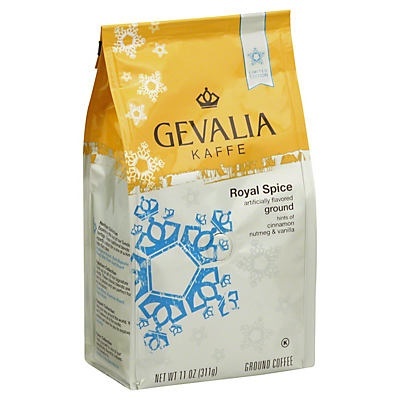 slide 1 of 1, Gevalia Kaffe Royal Spice Medium/Dark Roast Ground Coffee, 11 oz