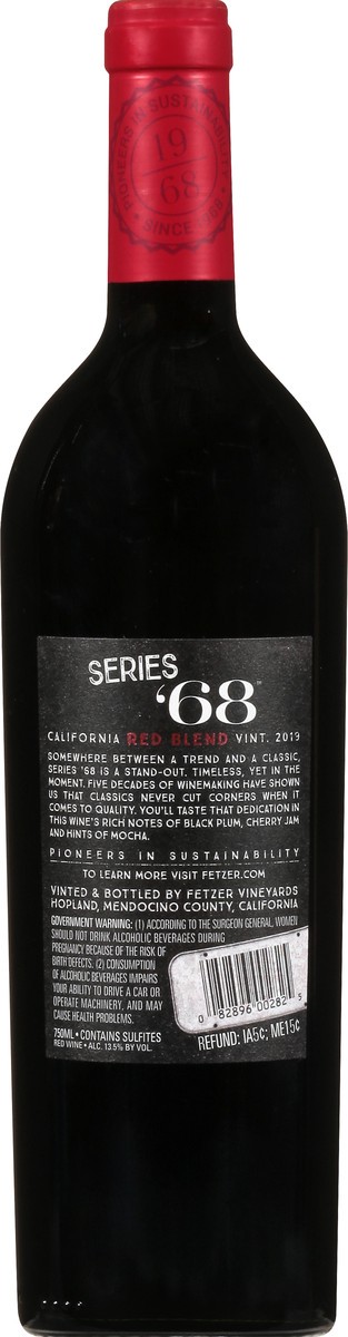 slide 11 of 11, Series 68 Series 68 California Red Wine 750 ml, 750 ml