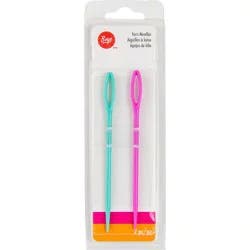Boye Large Yarn Needles - Teal/Pink