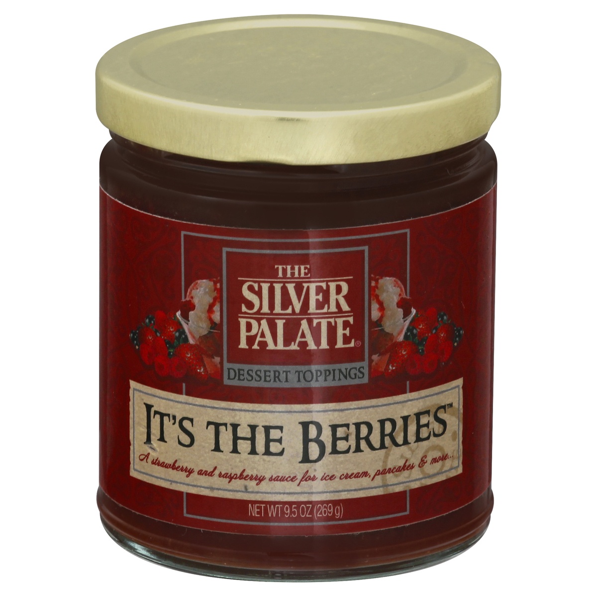 slide 1 of 1, The Silver Palate Dessert Toppings, It's The Berries, 9.5 oz