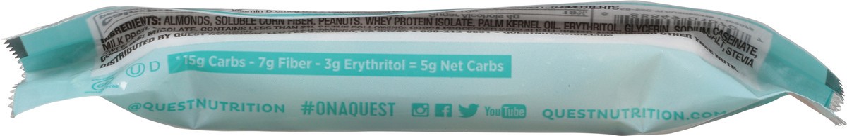 slide 11 of 12, Quest Caramel Almond Snack Bar Sea Salt, 1.52 oz