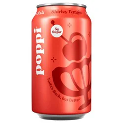 Poppi Shirley Temple Prebiotic Soda Can