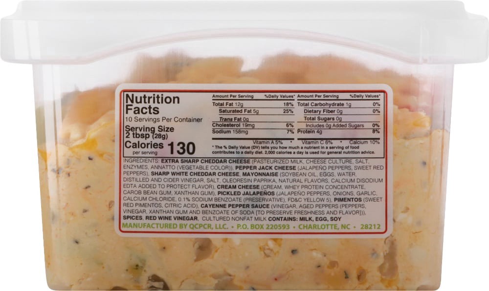 slide 5 of 5, Queen Charlotte's Pimento Cheese Royale Gluten-Free Jalapeno Pimiento Cheese, 10 oz