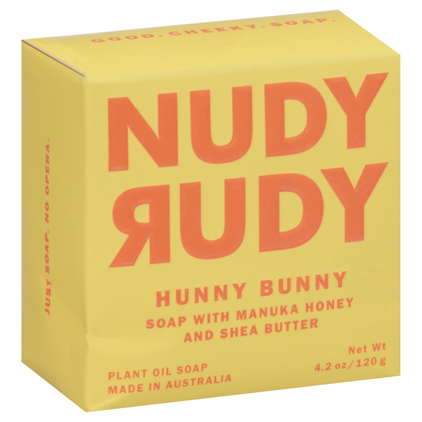 slide 1 of 1, Nudy Rudy Soap, Hunny Bunny - 4.2 oz, 4.2 oz