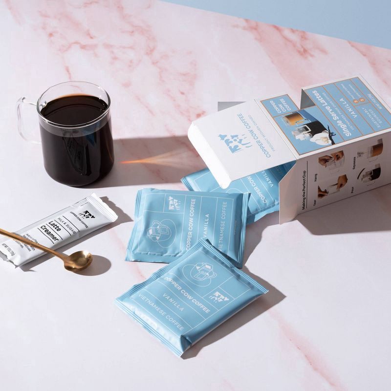 slide 5 of 8, Copper Cow Coffee Pour Over Vietnamese Coffee7.4Oz, 1 ct