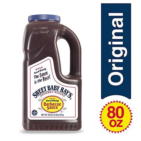 slide 1 of 1, Sweet Baby Rays Sauce Barbecue- 80 oz, 80 oz