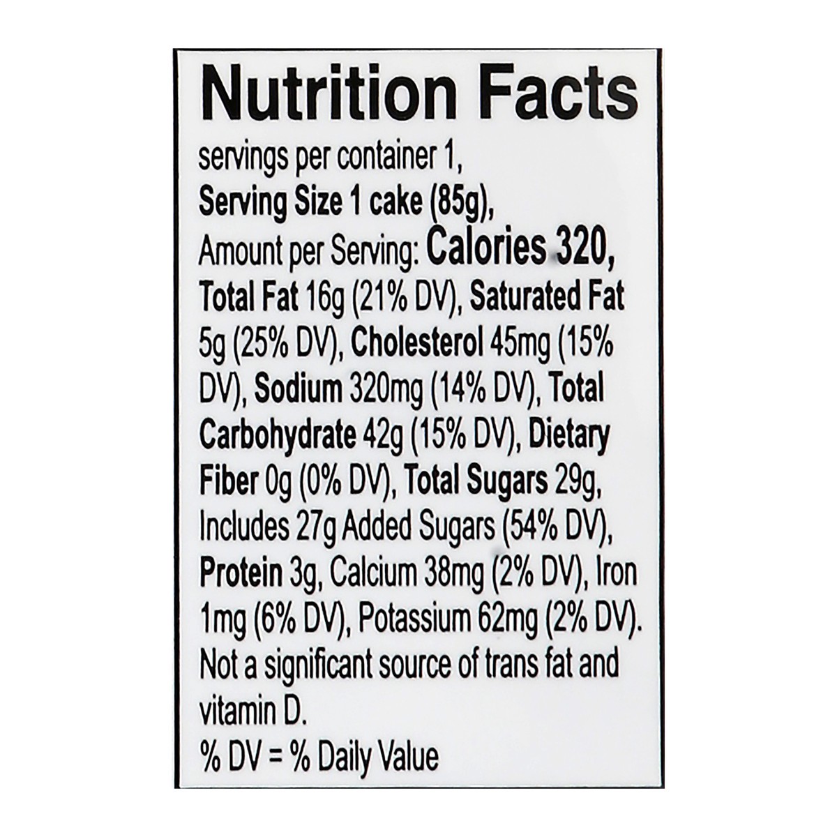 slide 4 of 9, Ne-Mo's Cake 3 oz, 1 ct