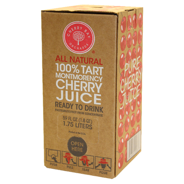 slide 1 of 1, Cherry Bay Orchards 100% Tart Cherry Juice, 59 fl oz