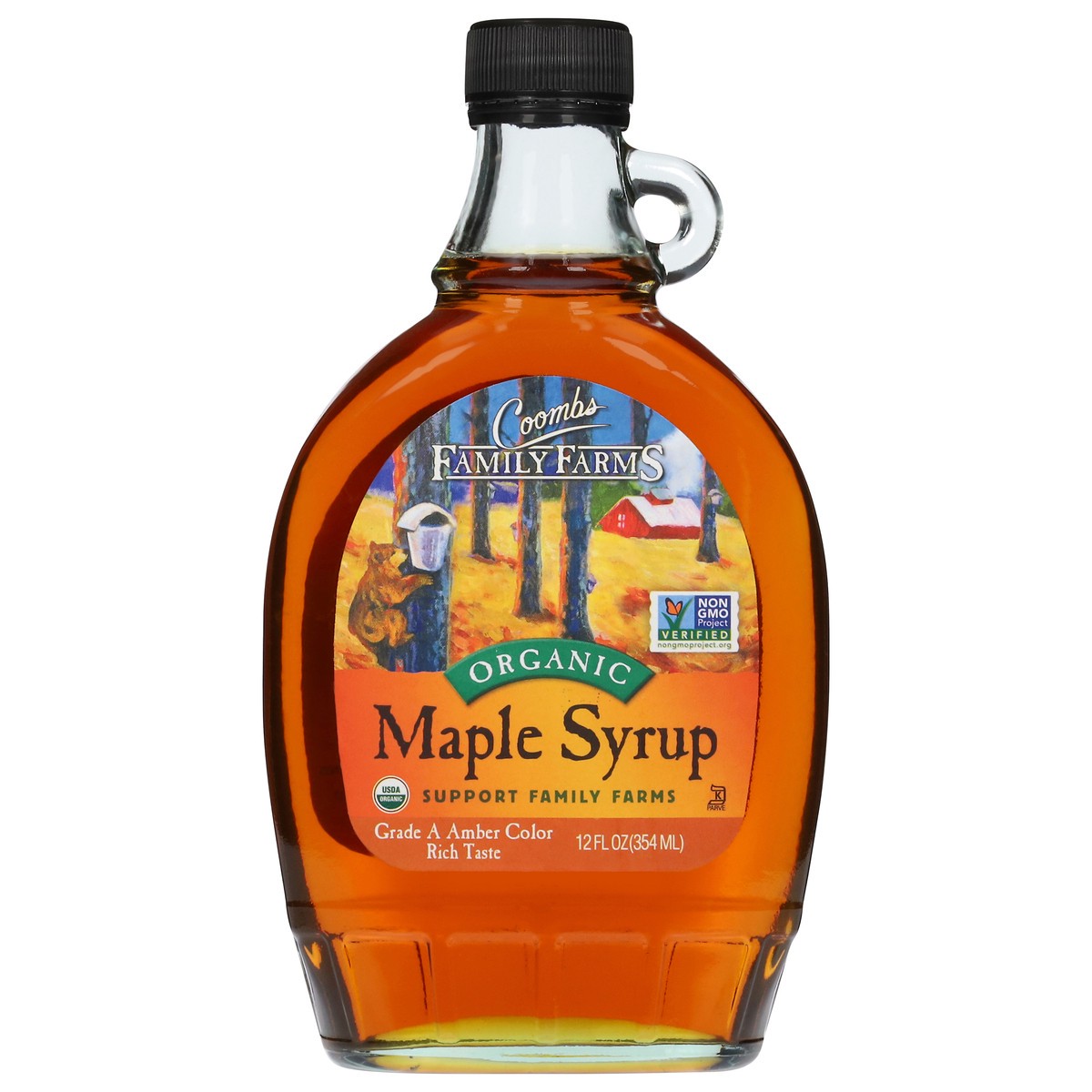 slide 1 of 1, Coombs Family Farms Organic Maple Syrup 12 fl oz, 12 fl oz