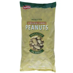 Weis Quality Roasted Unsalted in Shell Peanuts