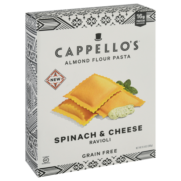 Cappello's Ravioli, Spinach & Cheese 9.9 oz Shipt