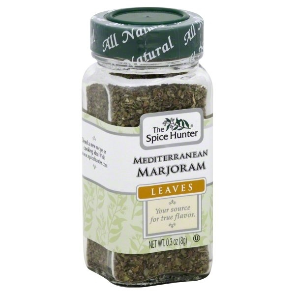 slide 1 of 1, The Spice Hunter Mediterraneans Marjoram Leaves, 0.3 oz