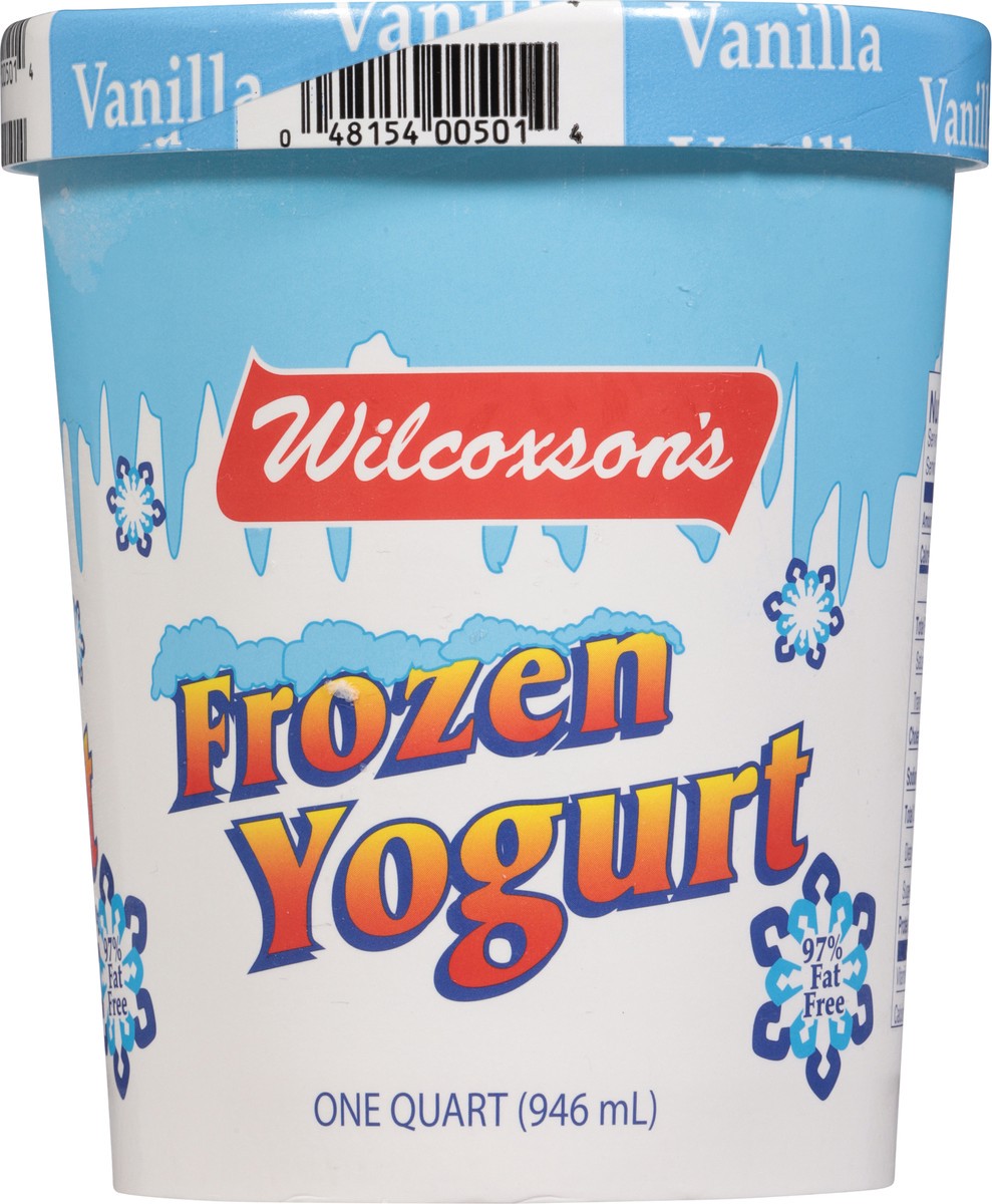slide 8 of 14, Wilcoxson's Vanilla Frozen Yogurt 1 qt, 1 qt