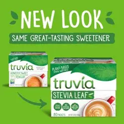 Truvia Calorie-Free Sweetener from the Stevia Leaf Packets, 80 Count