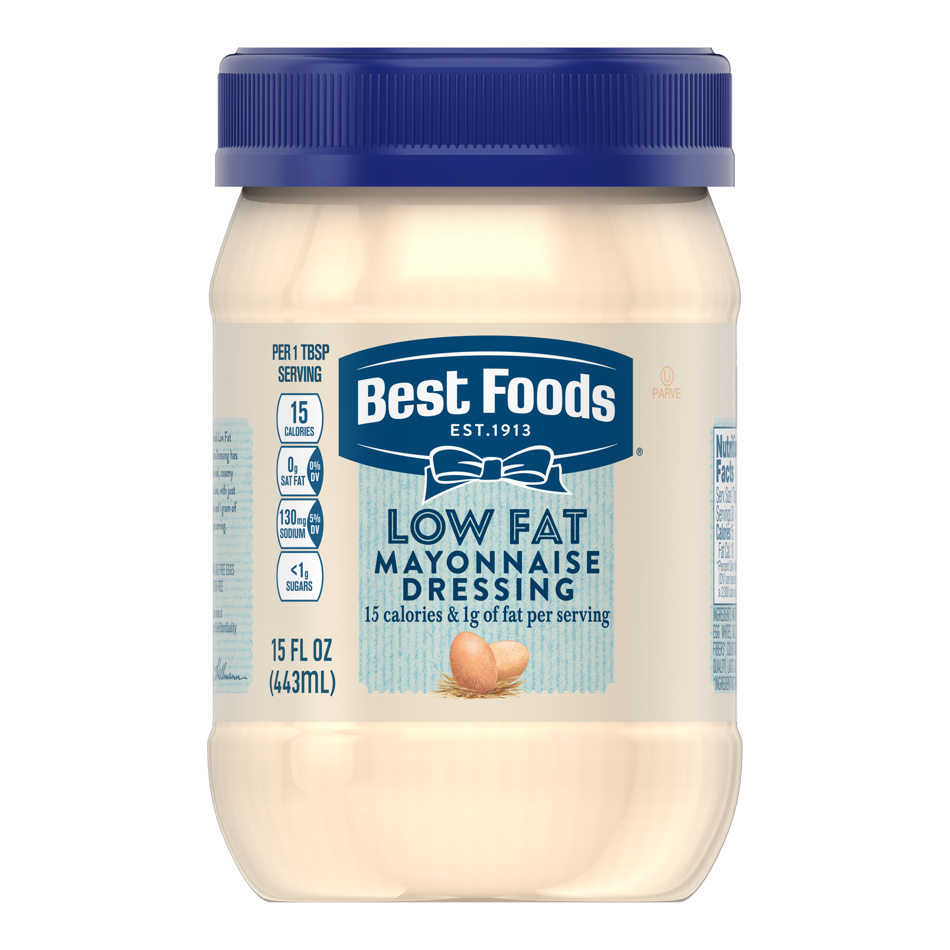 slide 4 of 4, Best Foods Mayonnaise Dressing Low Fat, 15 oz, 15 oz