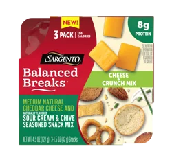Sargento Balanced Breaks Sour Cream Chiv