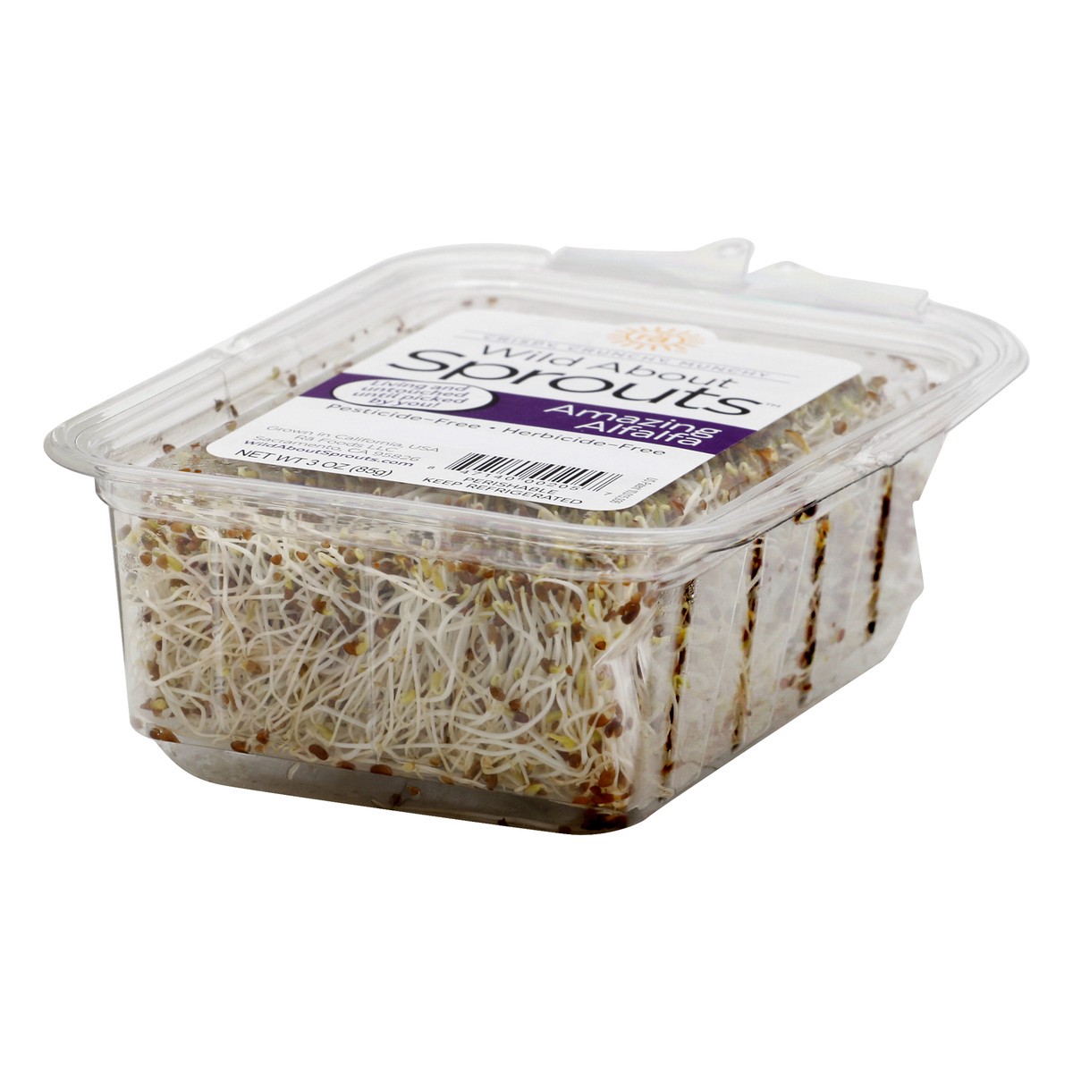 slide 7 of 8, Wild About Sprouts Alfalfa 3 oz, 3 oz