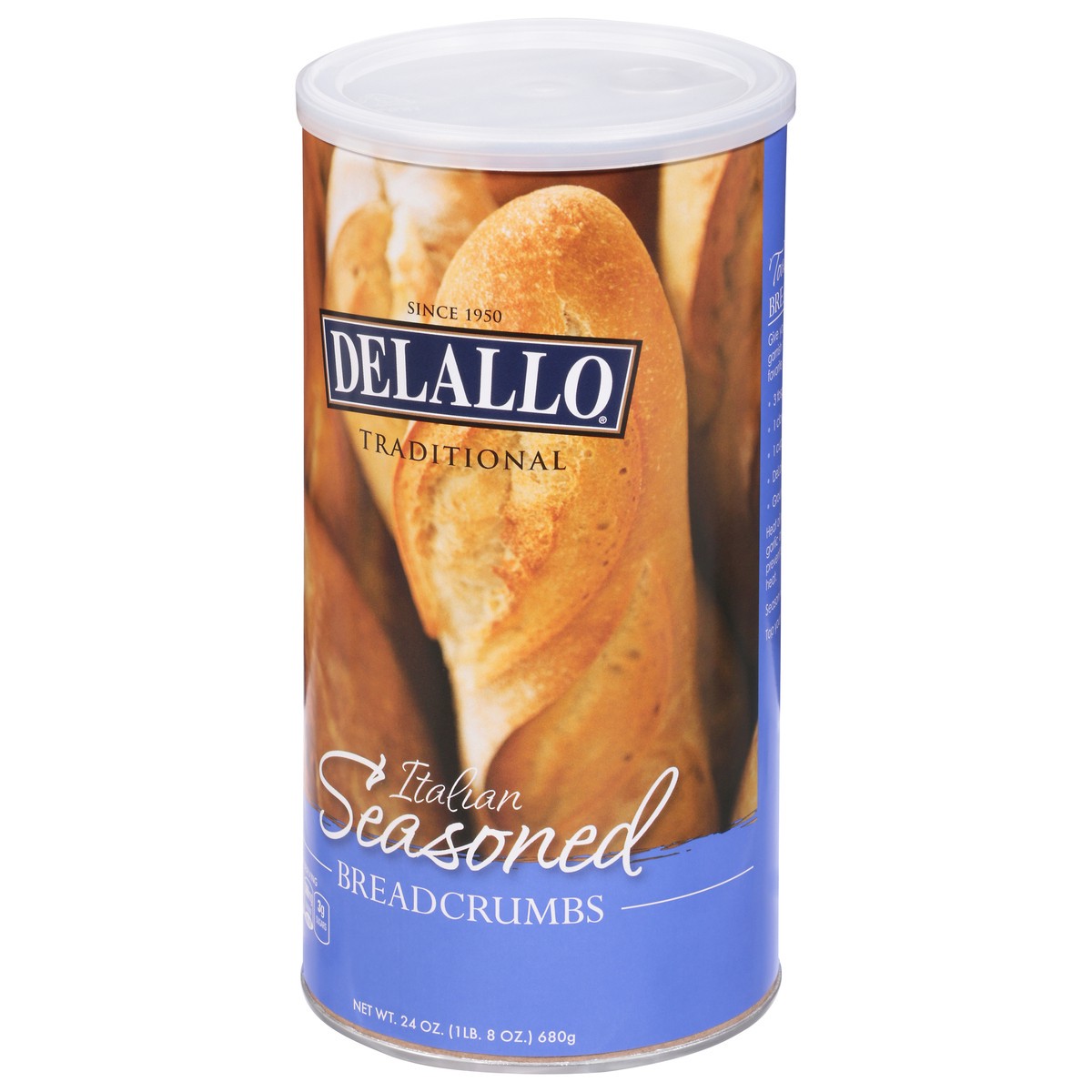 slide 6 of 9, DeLallo Traditional Italian Seasoned Breadcrumbs 24 oz, 24 oz