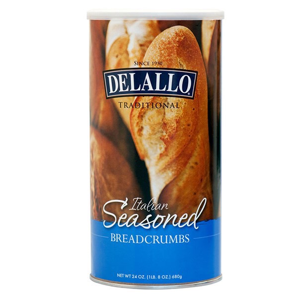 slide 1 of 9, DeLallo Traditional Italian Seasoned Breadcrumbs 24 oz, 24 oz