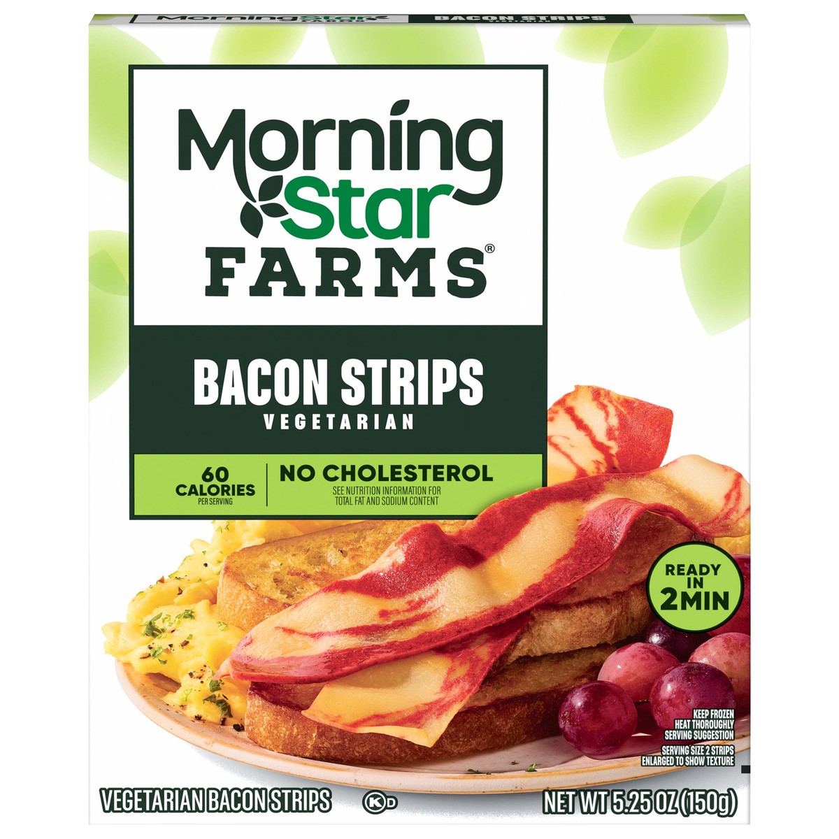 slide 1 of 11, MorningStar Farms Meatless Bacon Strips, Vegetarian Meat, 5.25oz, 5.25 oz