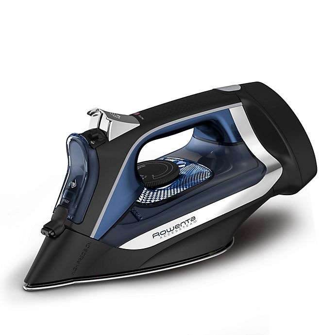 slide 1 of 8, Rowenta Accessteam Cordreel Iron - Black, 1 ct