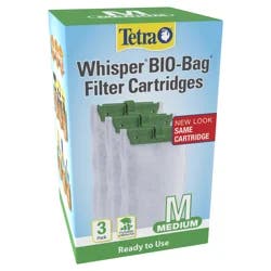 Tetra Whisper Bio-Bag Disposable Filter Cartridges, Medium