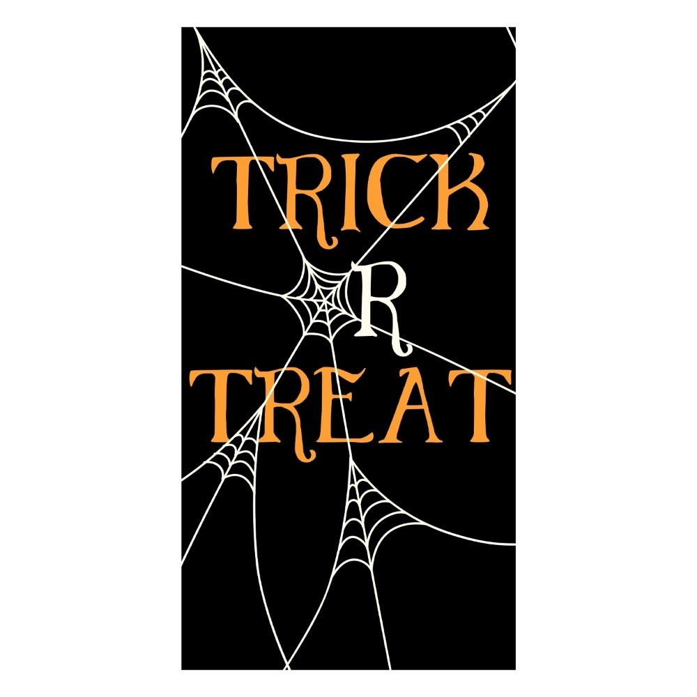 slide 1 of 1, Ritz Trick Or Treat Web Fiber Reactive Kitchen Towel, 1 ct