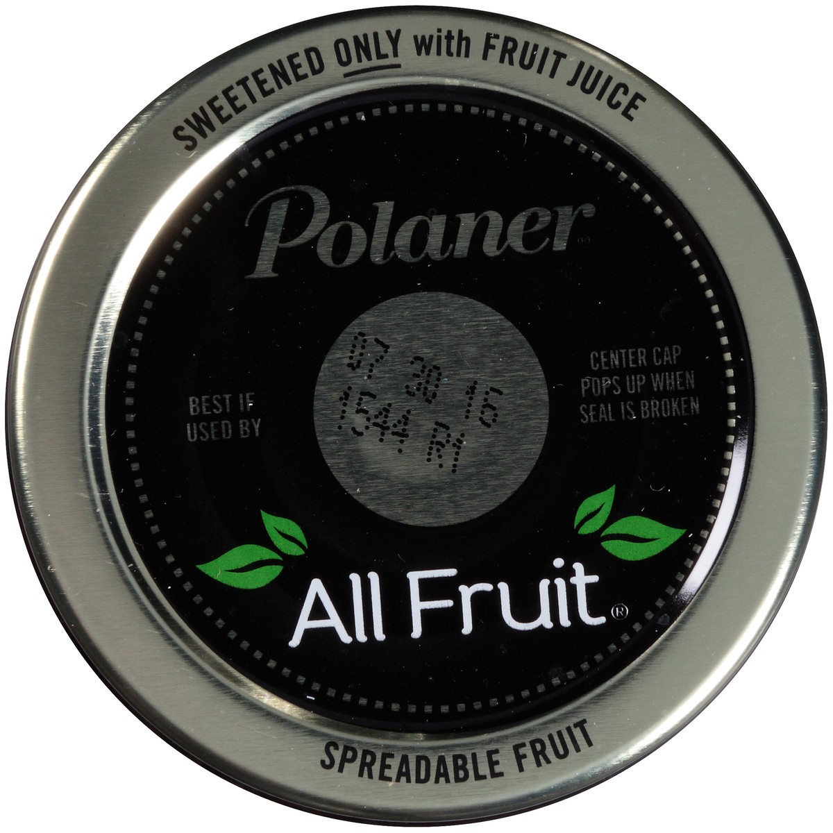 slide 2 of 7, Polaner All Fruit Gluten Free Seedless Blackberry Spreadable Fruit, Blackberry Fruit Spread, 15.25 OZ, 15.25 oz