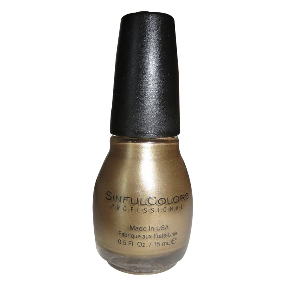 slide 1 of 1, Sinful Colors Sinful.5floz Nail Color 1397 Gold Medal, 1 ct