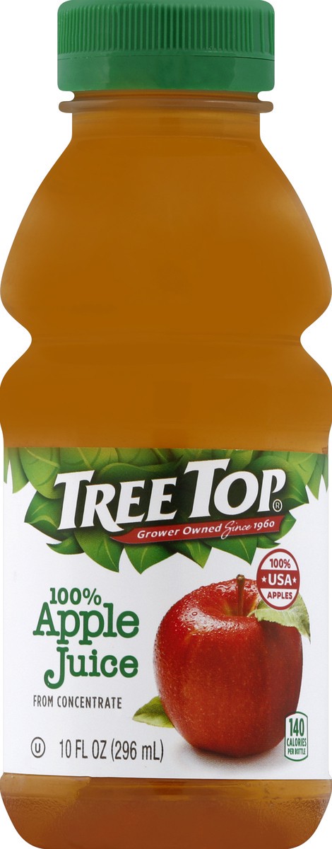 slide 4 of 6, Tree Top 100% Apple Juice from Concentrate 10 fl oz, 10 fl oz