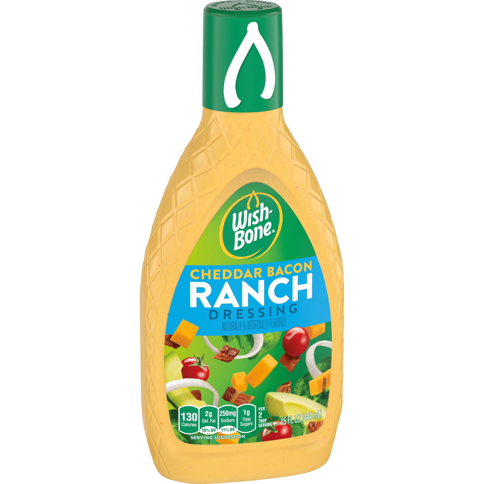 slide 5 of 5, Wish-Bone Cheddar Bacon Ranch Salad Dressing, 15 FL OZ, 15 fl oz