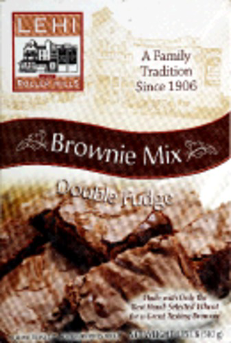 slide 1 of 1, Lehi Double Fudge Brownie Mix, 18 oz