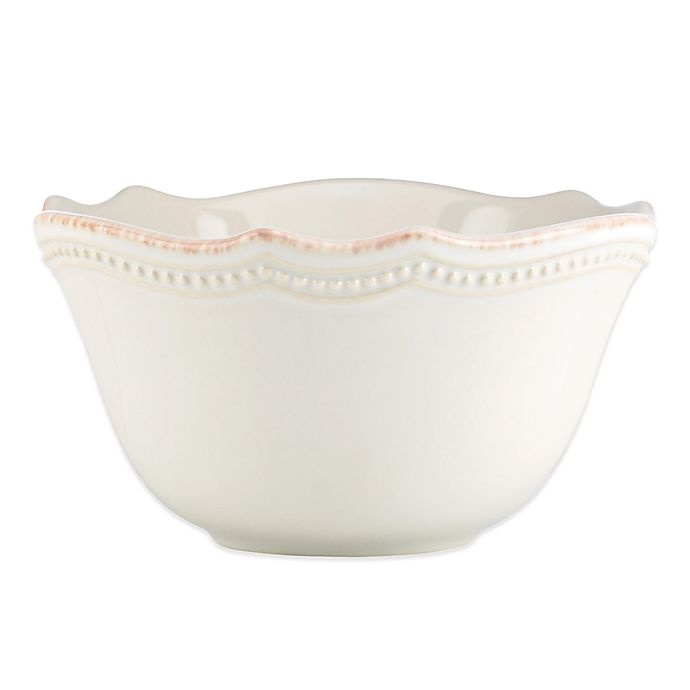 slide 1 of 1, Lenox French Perle Fruit Bowl - White, 1 ct